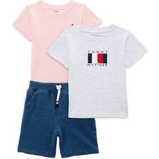 Tommy Hilfiger Boys Other Sets Children's Clothing Tommy Hilfiger Kids Headquarters Toddler Boys T-Shirts and Shorts Set, 3T Multicolor 3T