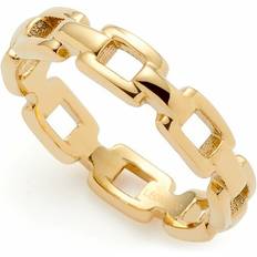 Guldpläterad - Rostfritt stål Ringar Leonardo Damenring 022973 Edelstahl Gelbgold