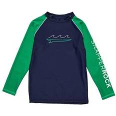 UV Clothes Children's Clothing Snapper Rock Navy Wave Ls Rash Top Navy