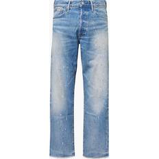 Polo Ralph Lauren Brown Jeans Polo Ralph Lauren Mens Haba Raw-hem Straight-leg Denim Jeans HABANA