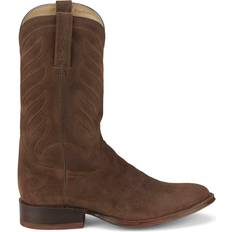 Tony Lama Lenado Round Cowboy Boots Brown EE