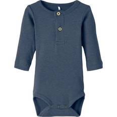 Name It Long Sleeved Rib Romper