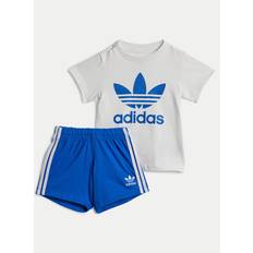 9-12M Altri Set Adidas Completo Shorts Tee Infant - Blue / White - 6-9M