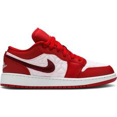 Rosa Zapatillas de Baloncesto Jordan 1 Low SE GS - Red Quilt