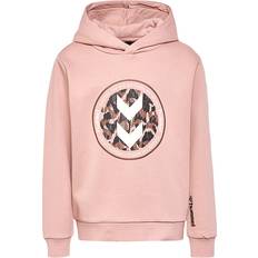 Rosa Hoodies Barnkläder Hummel Adobe Rose Chili Hoodie