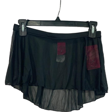Black Skirts Capezio girls future star hi-low skirt, black