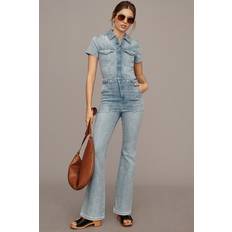 Good American Jumpsuits & Overalls Good American Petite Fit For Success Bootcut Jumpsuit Blue XS P