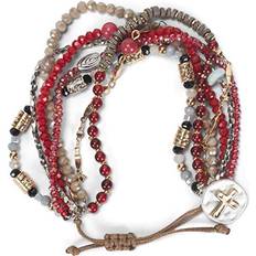 Red Bracelets Demdaco Your Journey Prayer Bracelet, Red