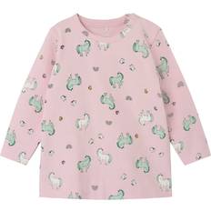 Rosa Blusar & Tunikor Barnkläder Name It Jennia Bluse Parfait Pink