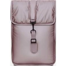 Hvid - Unisex Skoletasker Rains Puffed Backpack Mini - Rosa