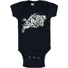 Two Feet Ahead Newborn and Infant Boys and Girls Navy Navy Midshipmen Big Logo Bodysuit Navy 12 months