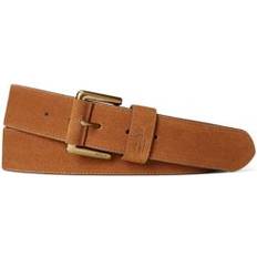 Polo Ralph Lauren Accessories Polo Ralph Lauren Men's Roller-Buckle Suede Belt, Tan, 34