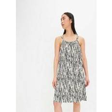 Halter Neck Jersey Dress Black