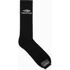 Balenciaga Socks Balenciaga Black Socks With Logo