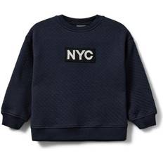 9-12M Collegegensere Sofie Schnoor Sweatshirt Dark Blue Jahre 122 Sweatshirts