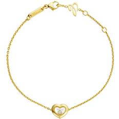 Chopard Yellow Gold And Diamond Happy Diamonds Icons Bracelet gold One