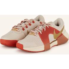 Nike Beige Racket Sport Shoes Nike Womens Zoom GP Challenge PRM White