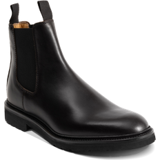 Barker Camborne Black Cutter, Rubber Sole