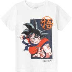 170/176 Tops Name It Dragon Ball Camiseta - Azul Oscuro/Naranja/Rojo Anaranjado/Blanco