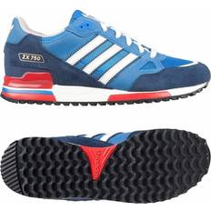 adidas 7, Navy Blue ORIGINALS ZX 750 MEN'S TRAINERS SHOES Blue/Black