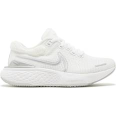Nike WMNS Invincible Run Flyknit 2 - White/Metallic Silver
