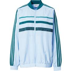 Man - Transparant Jassen 80S Track Top - Clear Sky