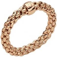 Women - XL Rings Fope Flex'it Essentials 18ct Rose Gold Slim Ring