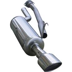 Avgassystem Inoxcar 100% Edelstahl Sportauspuff passend für BMW 3er E36 318 1992-1998 120x80mm