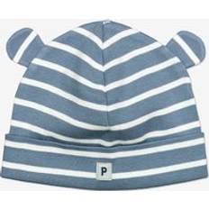 Blue Beanies Polarn O. Pyret Striped Baby Beanie Hat Blue 1-4m x 40/42