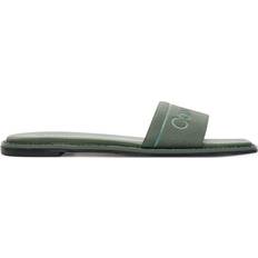 Calvin Klein Damen Slides Calvin Klein Damen grün, im Angebot