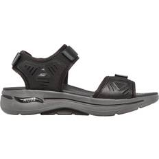 Skechers 44 Sportssandaler Skechers Go Walk Arch Fit - Black Charcoal