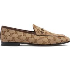 Gucci Skor Gucci 10mm New Jordaan Canvas Loafers