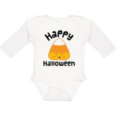 Bodysuits Inktastic Sold by: Happy Halloween Candy Corn Boys or Girls Long Sleeve Baby Bodysuit