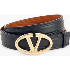 Clothing Valentino Garavani Vlogo Belt The Bold Edition - Black/Marrone