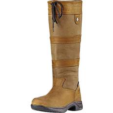 Dublin 7 X-Wide, Dark Brown Adults Unisex River Leather Boots III