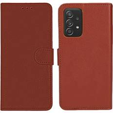 G-SP Samsung Galaxy A52s Plånboksfodral med Stativ Brun Brun