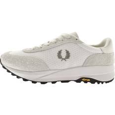 Fred Perry Trainers Fred Perry Hairy Suede Trainers White
