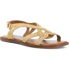 Leather Sandals Dune London 'Lorra' Leather Sandals Gold