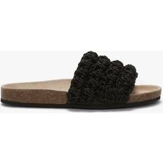 Sheepskin Slides JW Anderson POPCORN SLIDES black 36-37-38-40-41