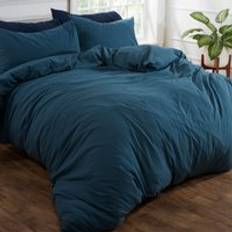 Linen - Turquoise Duvet Covers Brentfords Washed Linen Look Duvet Cover Blue, Turquoise