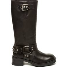 Steve Madden Boots Steve Madden Beau Boot BLACK LEATHER