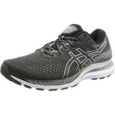 Asics Gel-Kayano Black/White Mesh Womens Lace Up Running Trainers Black/White