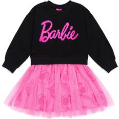 Barbie French Terry Dress - Black