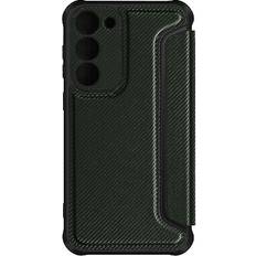Avizar Funda para Samsung S23 Plus Tarjetero Esquinas Reeforzadas Verde oscuro verde bosque