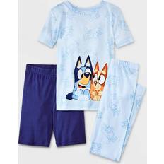 Pajamases Bluey Boys' 3pc Snug Fit Pajama Set