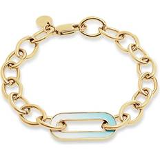 GMK Collection Armband Edelstahl, Emaille Armbänder & Armreife Damen