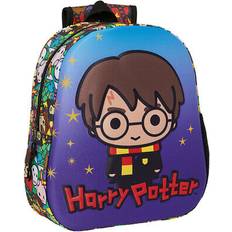 Harry Potter Schulranzen Harry Potter Rucksack, Rucksack Chibi, Mehrfarbig