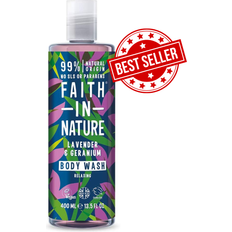 Faith in Nature Body Washes Faith in Nature geranium and lavender relaxing body wash 399ml