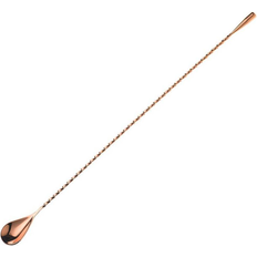 Dishwasher Safe Bar Spoons Barfly Classic Teardrop End Copper Plated Bar Spoon