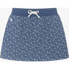 Blue Skirts Children's Clothing Polo Ralph Lauren Kids Cotton Floral Mini Skirt 6-14 Years blue